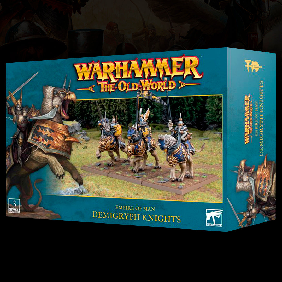 OLD WORLD: IMPERIO - CABALLEROS EN SEMIGRIFO