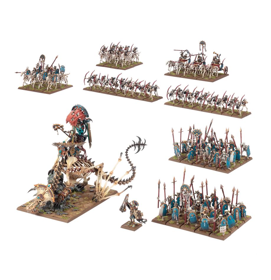 OLD WORLD: TOMB KINGS OF KHEMRI - BATALLON (INGLÉS)