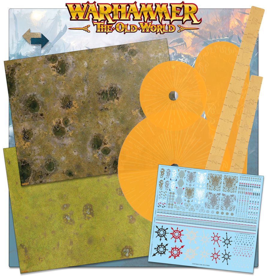 PREPEDIDO - OLD WORLD: CAJA BASICA - Fantasy Battles In the World of Legend Core Set - (Inglés)