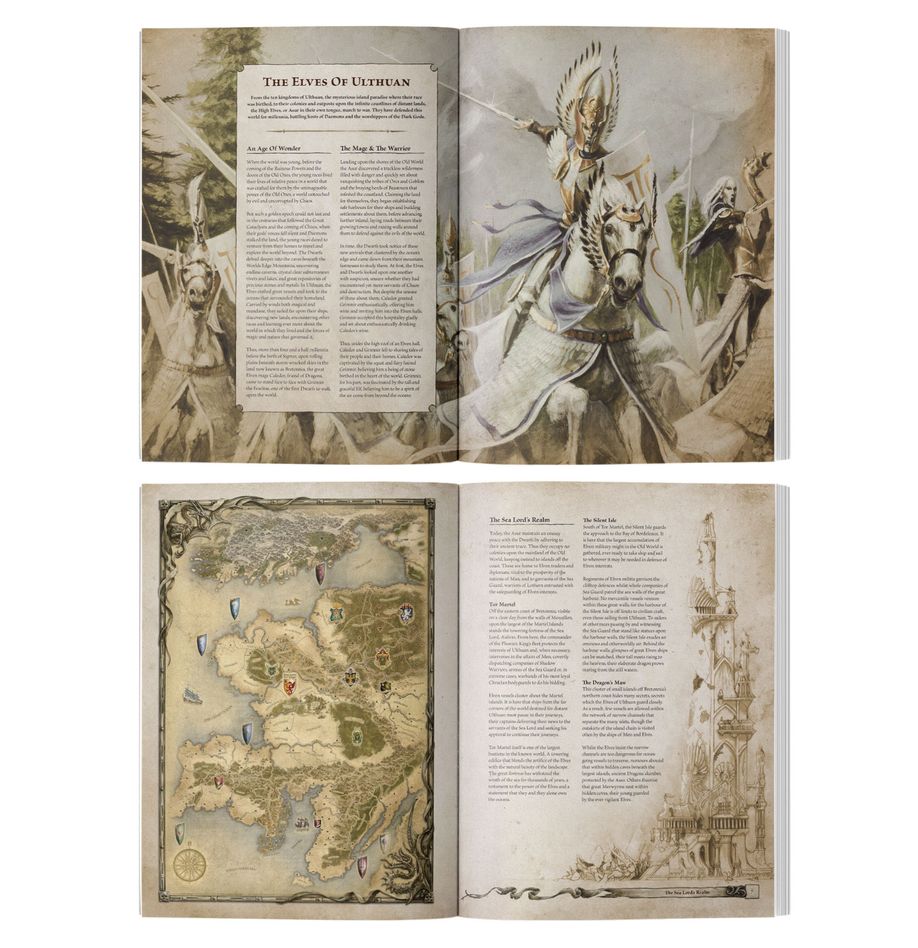 OLD WORLD: HIGH ELF REALMS - ARCANE JOURNAL (INGLÉS)