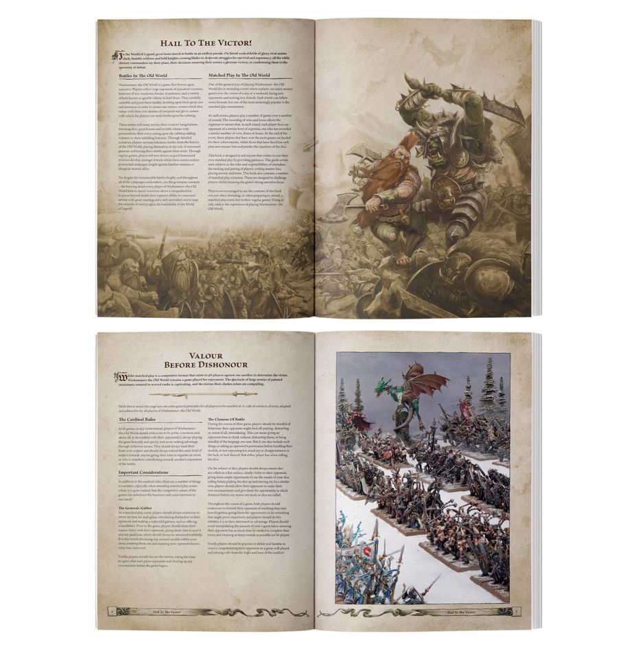 OLD WORLD: MATCHED PLAY GUIDE (INGLÉS)