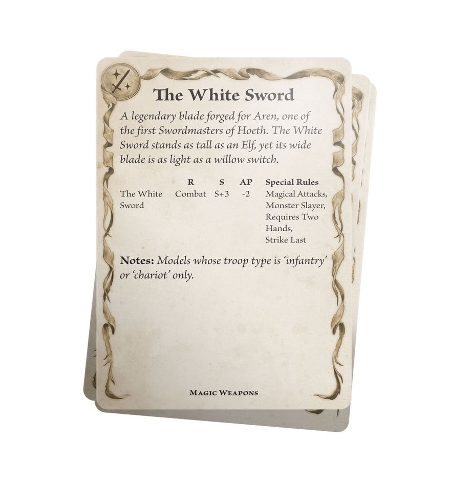 OLD WORLD: HIGH ELF REALMS - CARD PACK (INGLÉS)