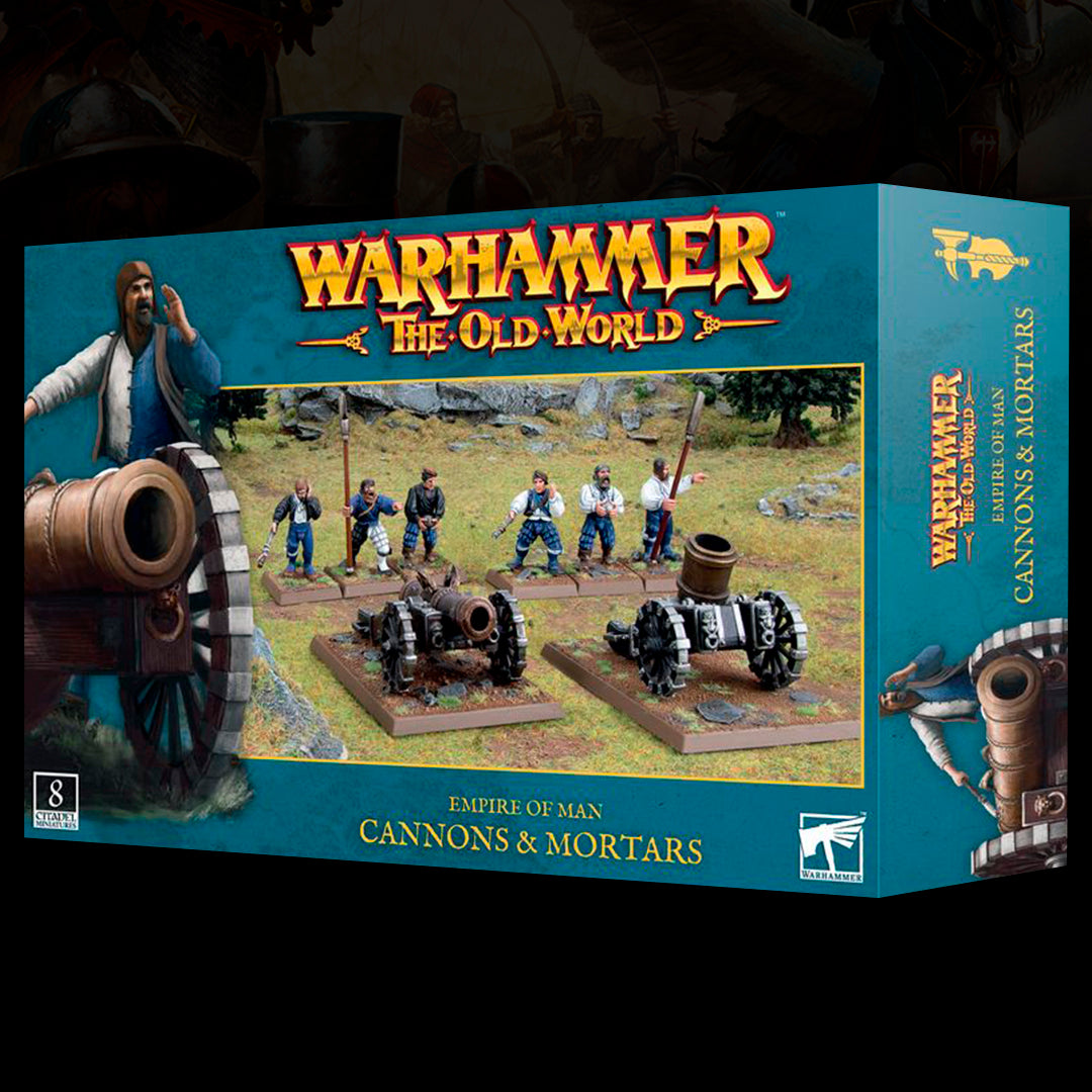 OLD WORLD: IMPERIO - CAÑONES Y MORTEROS