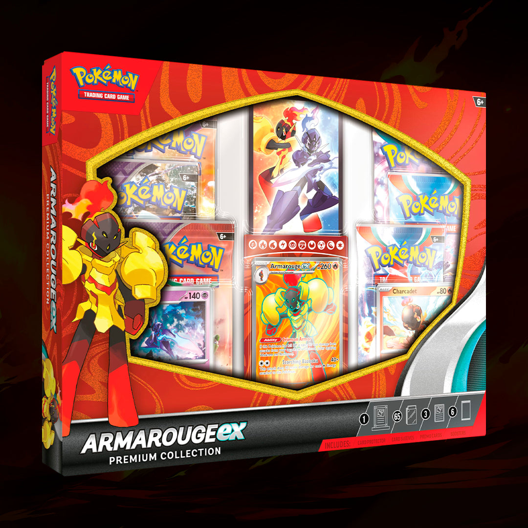 POKEMON TCG - ARMAROUGE Ex - PREMIUM COLLECTION - (INGLÉS)