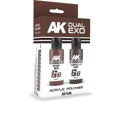 AK DUAL EXO: OXIDE RED & PROPELLER FIRE