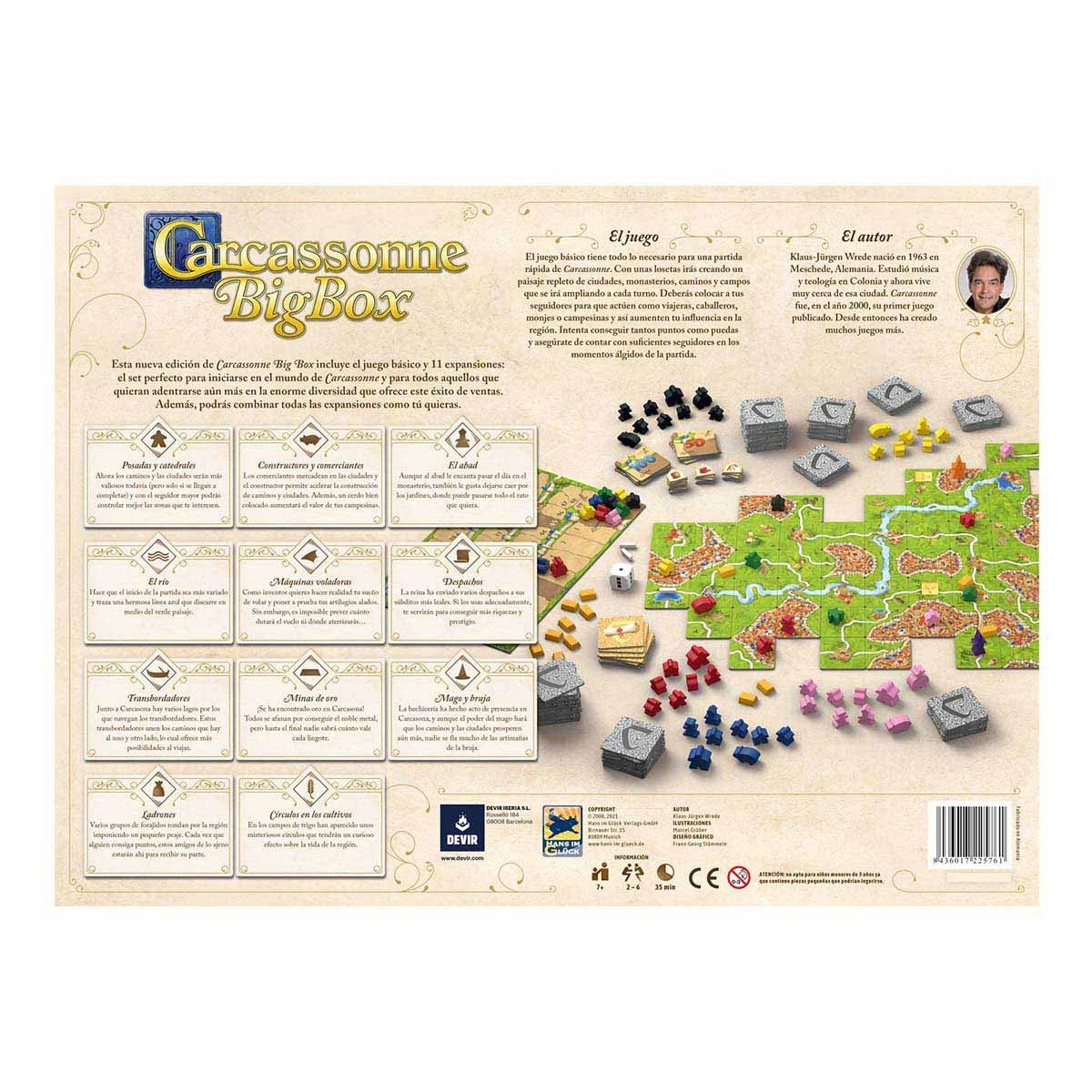CARCASSONNE - PLUS (NUEVA PORTADA 2022)