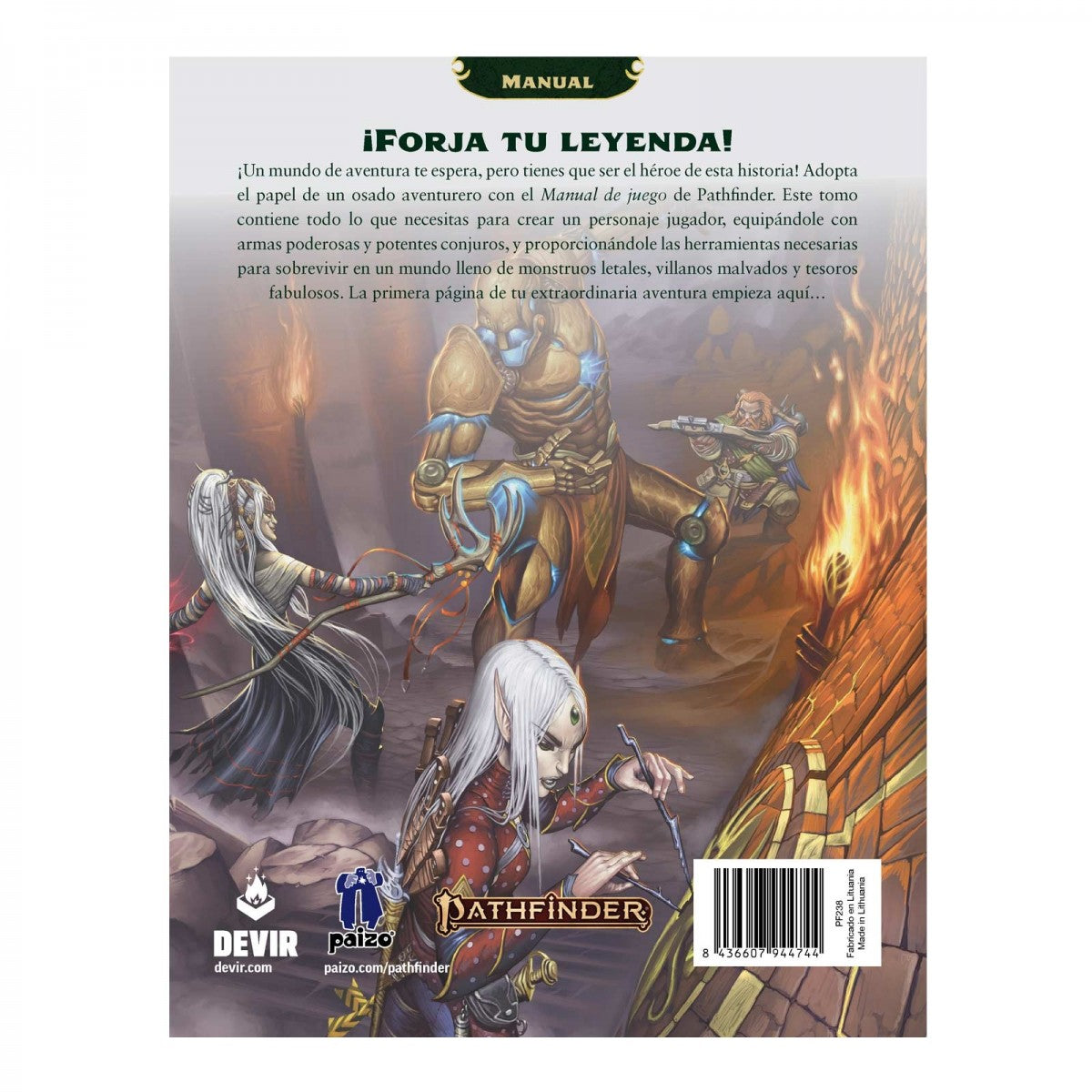 PATHFINDER 2º: LIBRO BÁSICO - REMASTER