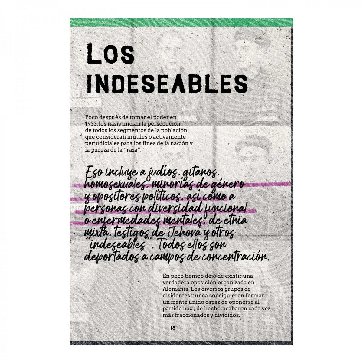 PRIMERO VINIERON - UN JUEGO DE ROL A CIEGAS