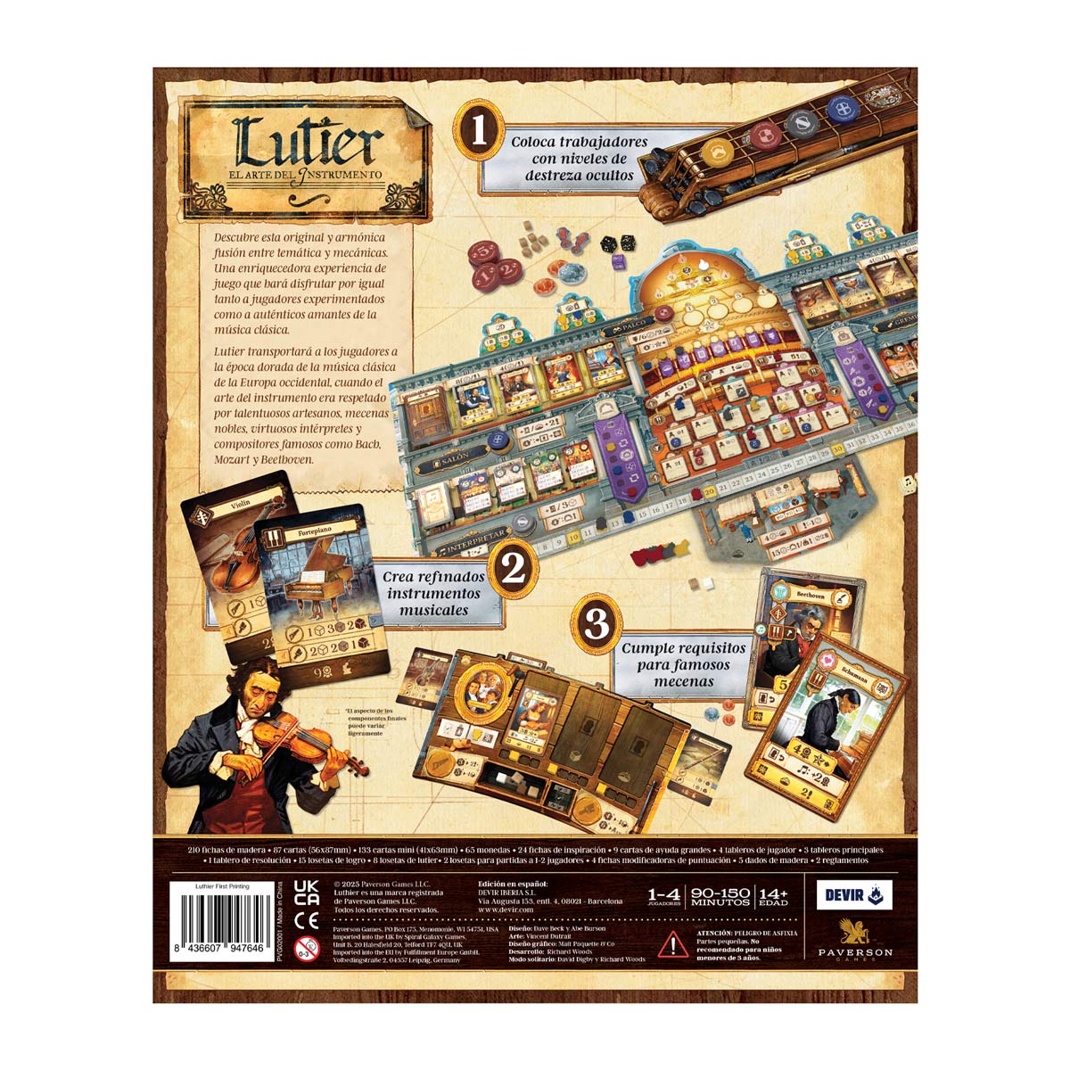 LUTIER, EL ARTE DEL INSTRUMENTO