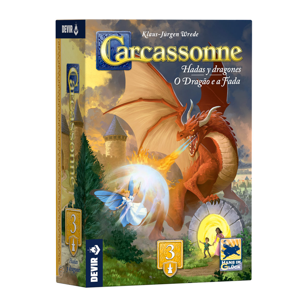 CARCASSONNE: HADAS Y DRAGONES - Exp.3