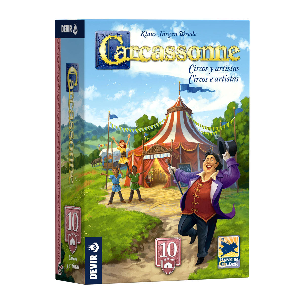 CARCASSONNE: CIRCOS Y ARTISTAS - Exp.10