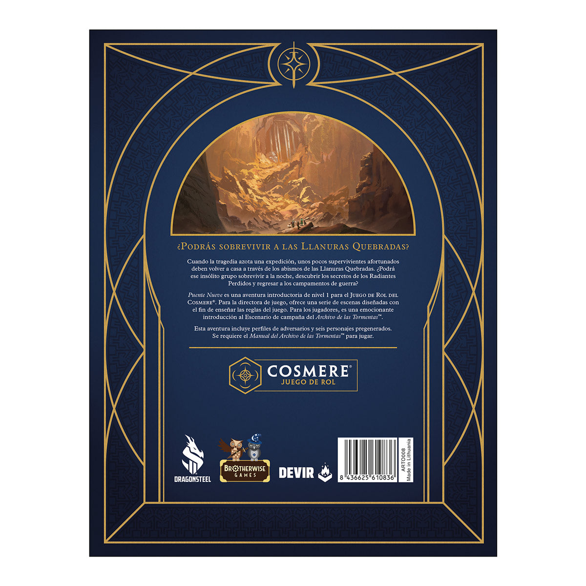 MANUAL DE ROL: EL ARCHIVO DE LAS TORMENTAS - PUENTE NUEVE