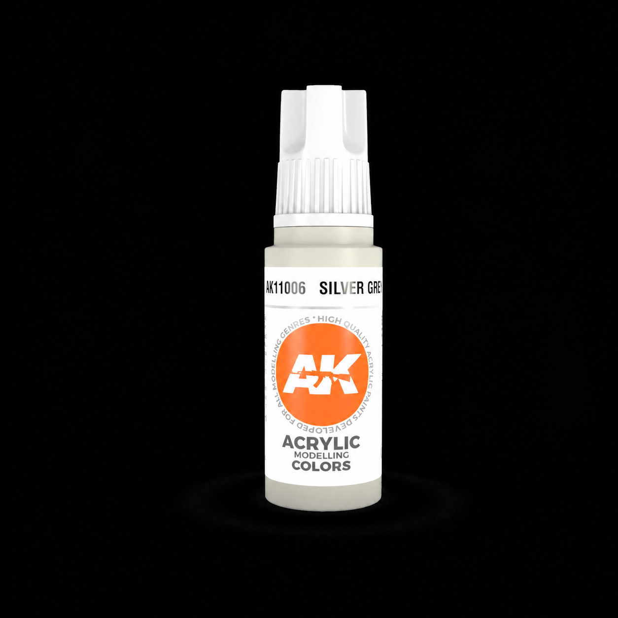 3GEN Acrylics Silver Grey 17ml