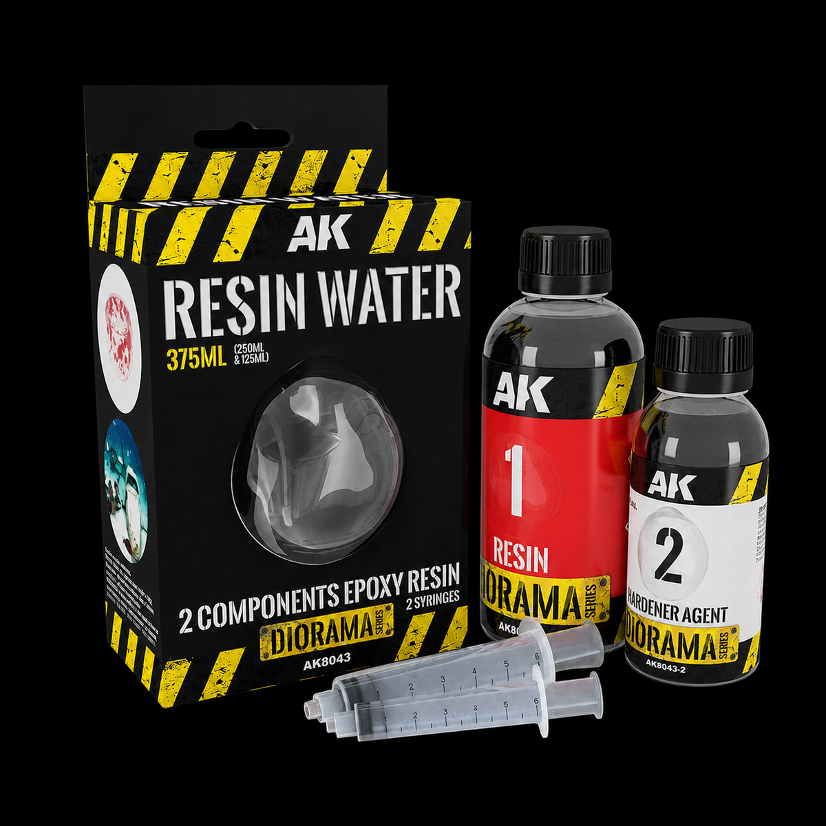 RESIN WATER 2-COMPONENTS EPOXY RESIN - 375ml