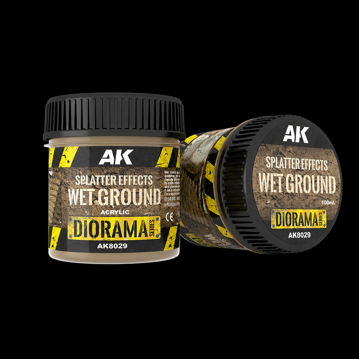 AK: SPLATTER EFFECTS - WET GROUND - 100ml (Acrylic)