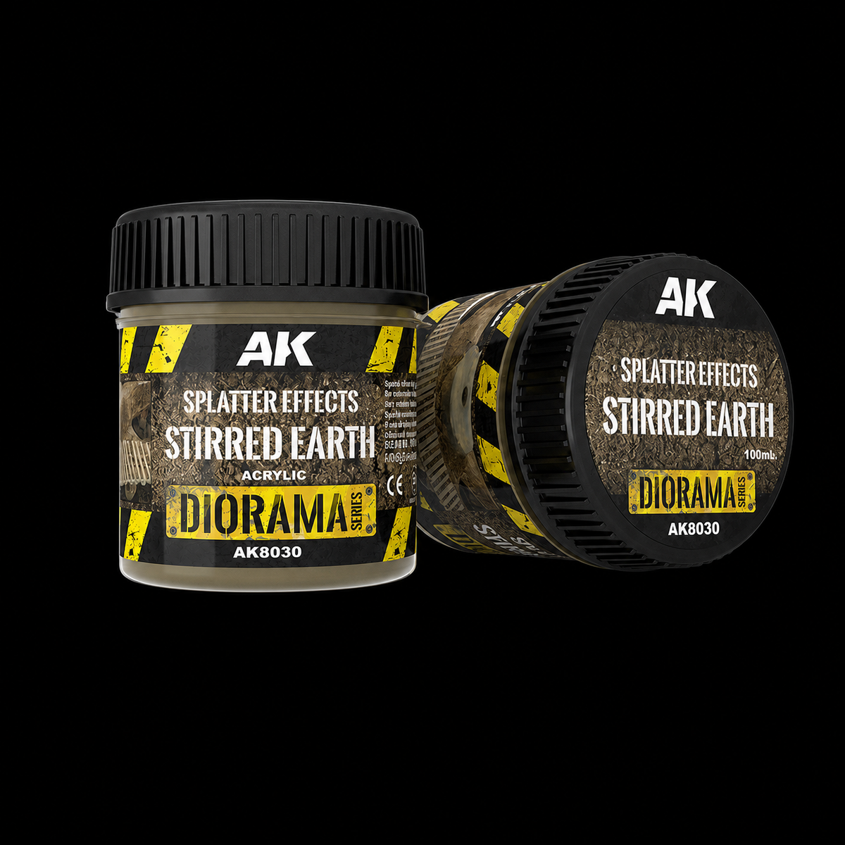 AK: SPLATTER EFFECTS - STIRRED EARTH - 100ml (Acrylic)
