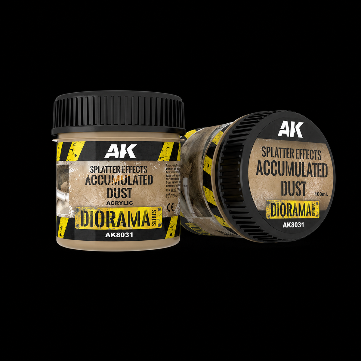 AK: SPLATTER EFFECTS - ACCUMULATED DUST - 100ml (Acrylic)