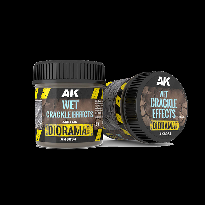 AK: CRACKLE EFFECTS - WET - 100ml (Acrylic)
