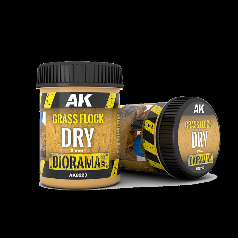 AK: GRASS FLOCK - DRY - 2mm