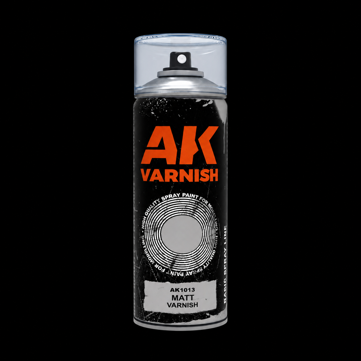 AK: MATT VARNISH - SPRAY 400ml - (Includes 2 nozzles)