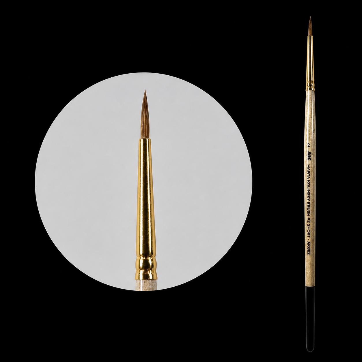AK: MARTA KOLINSKY BRUSH -