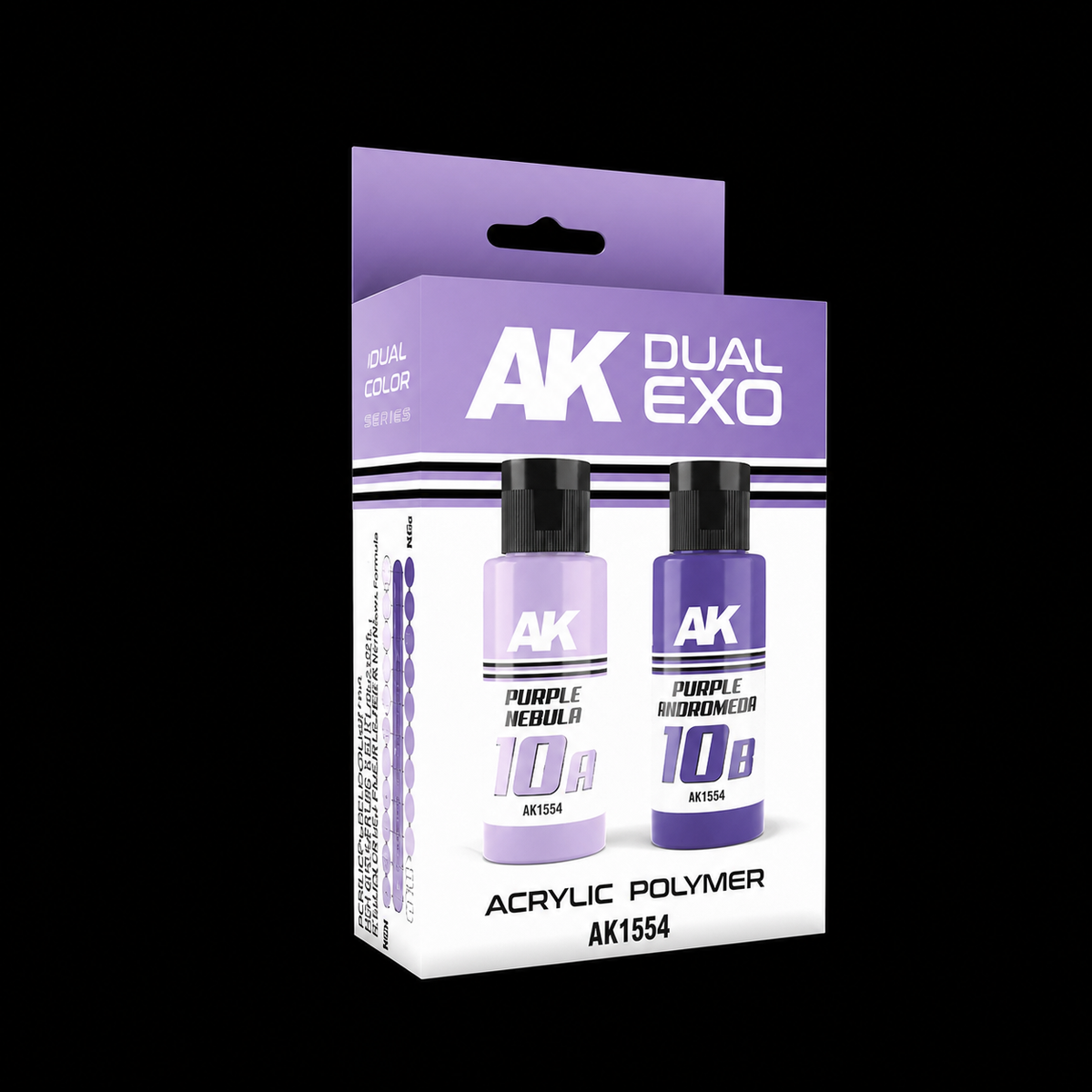 AK DUAL EXO: PURPLE NEBULA & PURPLE ANDROMEDA