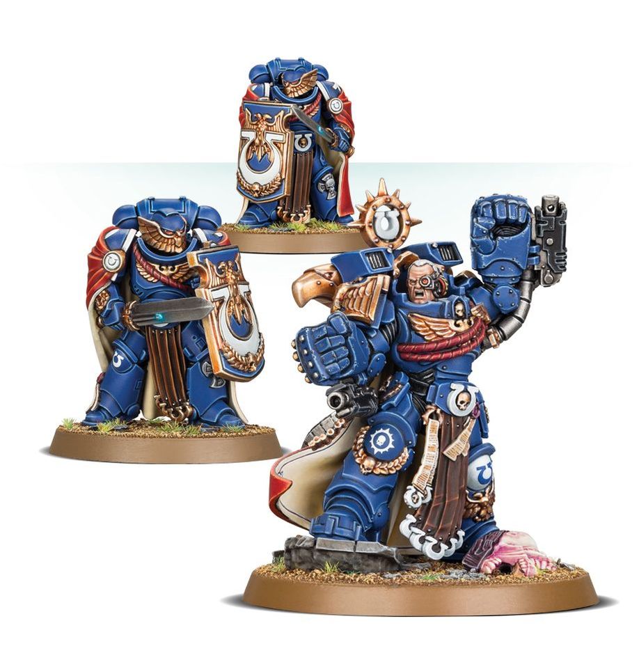 MARNEUS CALGAR CON GUARDIA DE HONOR VICT