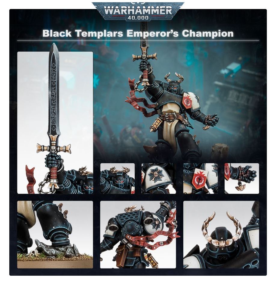 BLACK TEMPLARS: CAMPEÓN DEL EMPERADOR