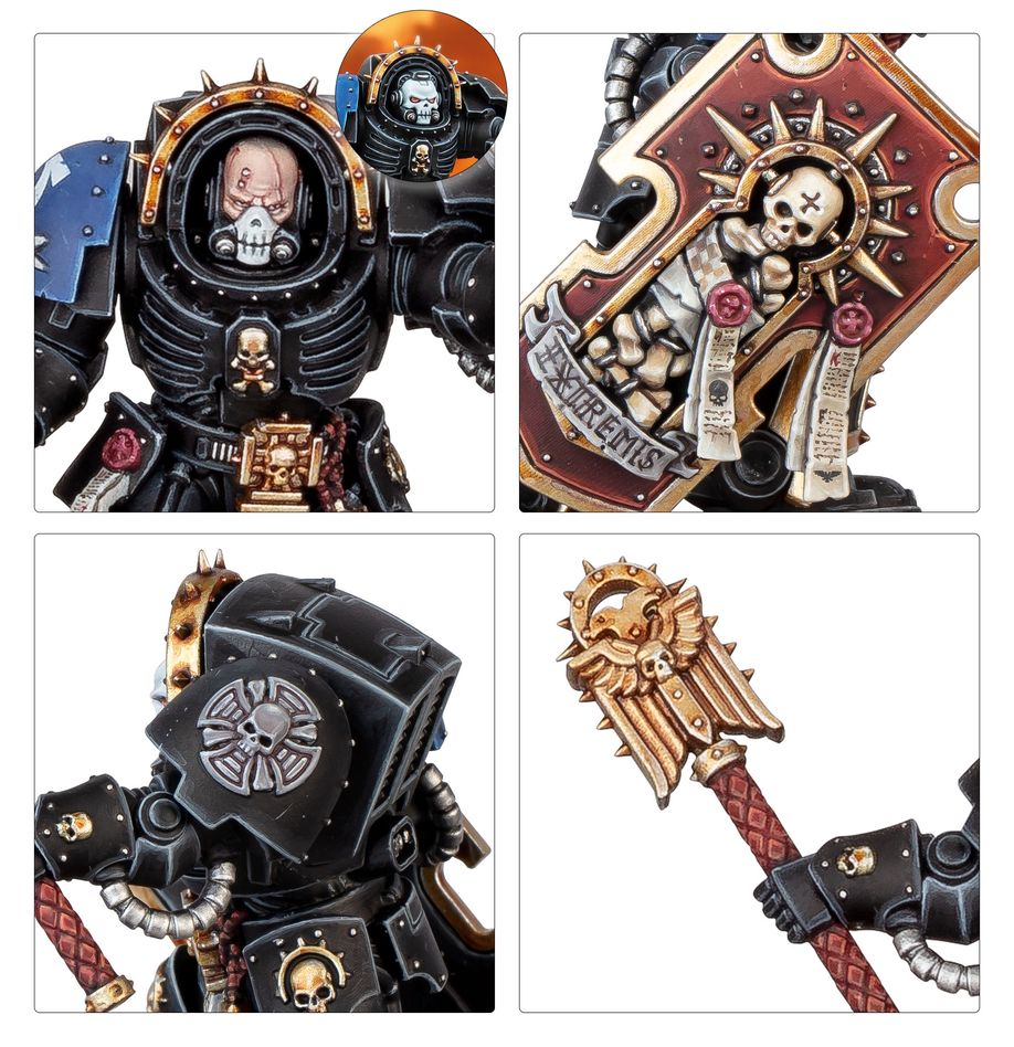 SPACE MARINES: CHAPLAIN - IN TERMINATOR ARMOUR