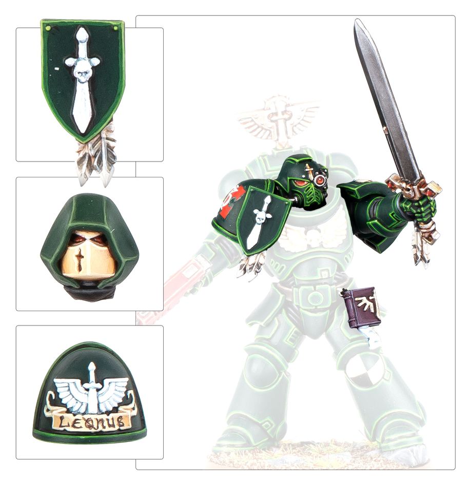 DARK ANGELS PACK DE MEJORAS Y CALCAMONIAS