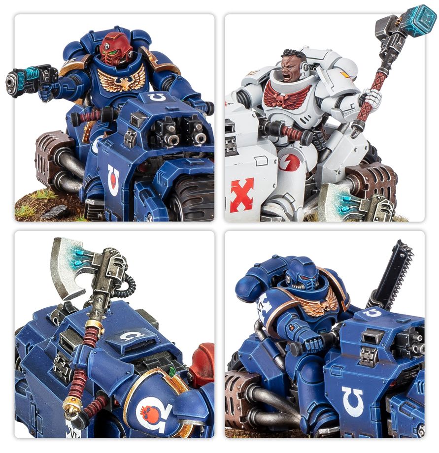 PREPEDIDO - SPACE MARINES: OUTRIDERS SQUAD
