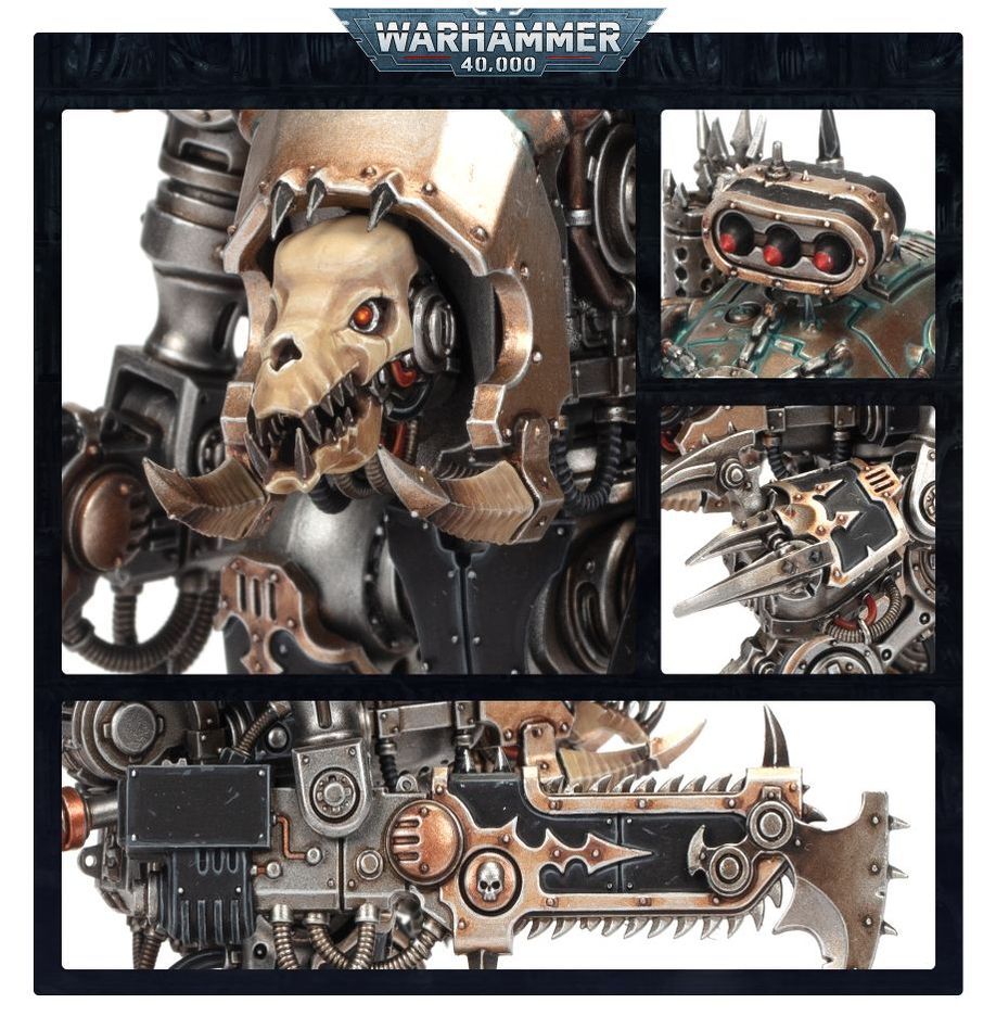 CHAOS SPACE MARINES-KNIGHTS: PERROS DE LA GUERRA
