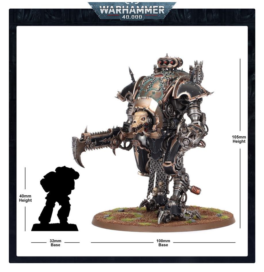 CHAOS SPACE MARINES-KNIGHTS: PERROS DE LA GUERRA