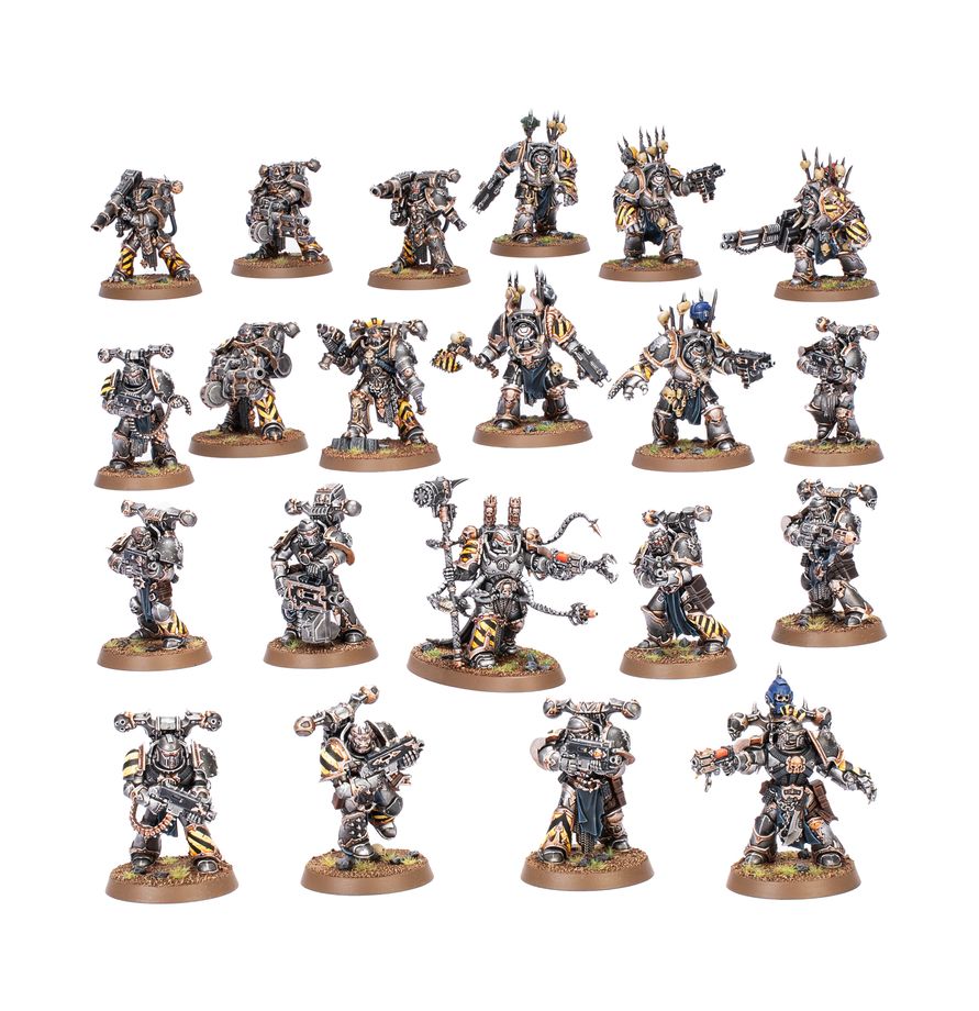 CHAOS SPACE MARINES: Combat Patrol - Iron Warriors