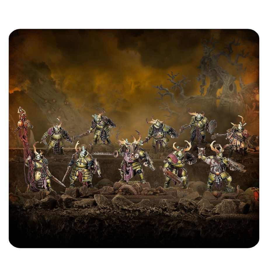 PREPEDIDO - MAGGOTKIN OF NURGLE: ESPADAS PUTRIDAS