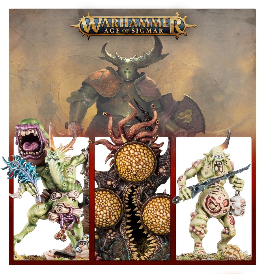 PREPEDIDO - MAGGOTKIN OF NURGLE: REGIMIENTO DE RENOMBRE - LAS PUSTULAS