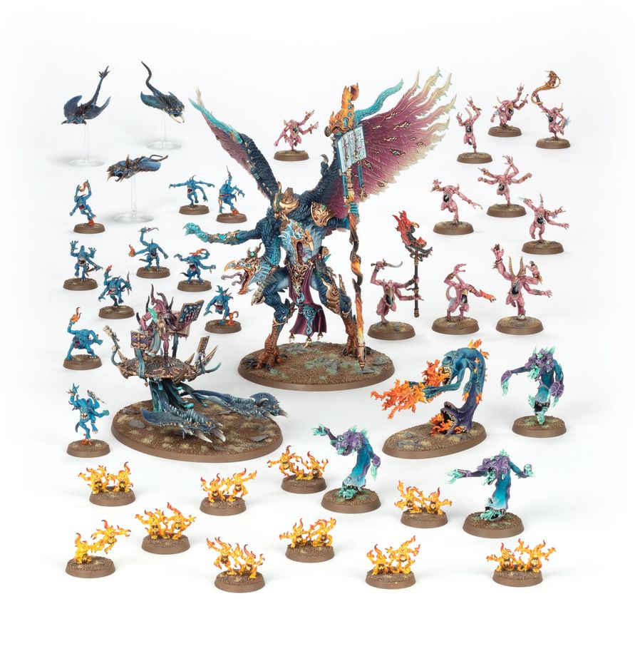 DISCIPLES OF TZEENTCH: BATTLEFORCE - WARPFLAME CAVALCADE