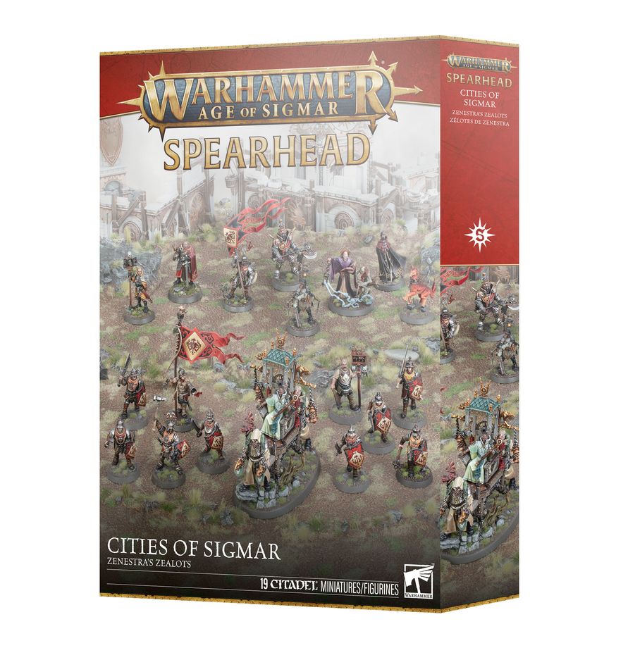 PUNTA DE LANZA: CITIES OF SIGMAR - FANÁTICOS DE ZENESTRA