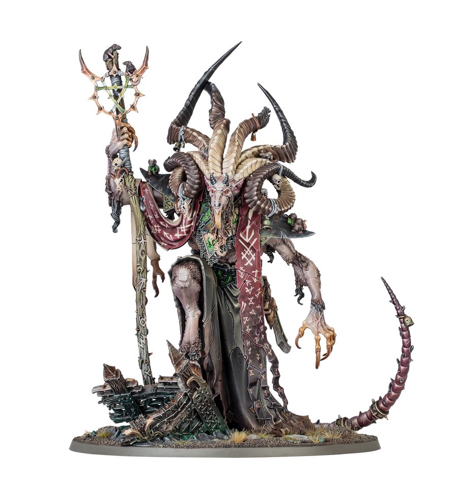 AGE OF SIGMAR: SKAVEN - VIZZIK SKOUR PROFETA DE LA RATA CORNUDA