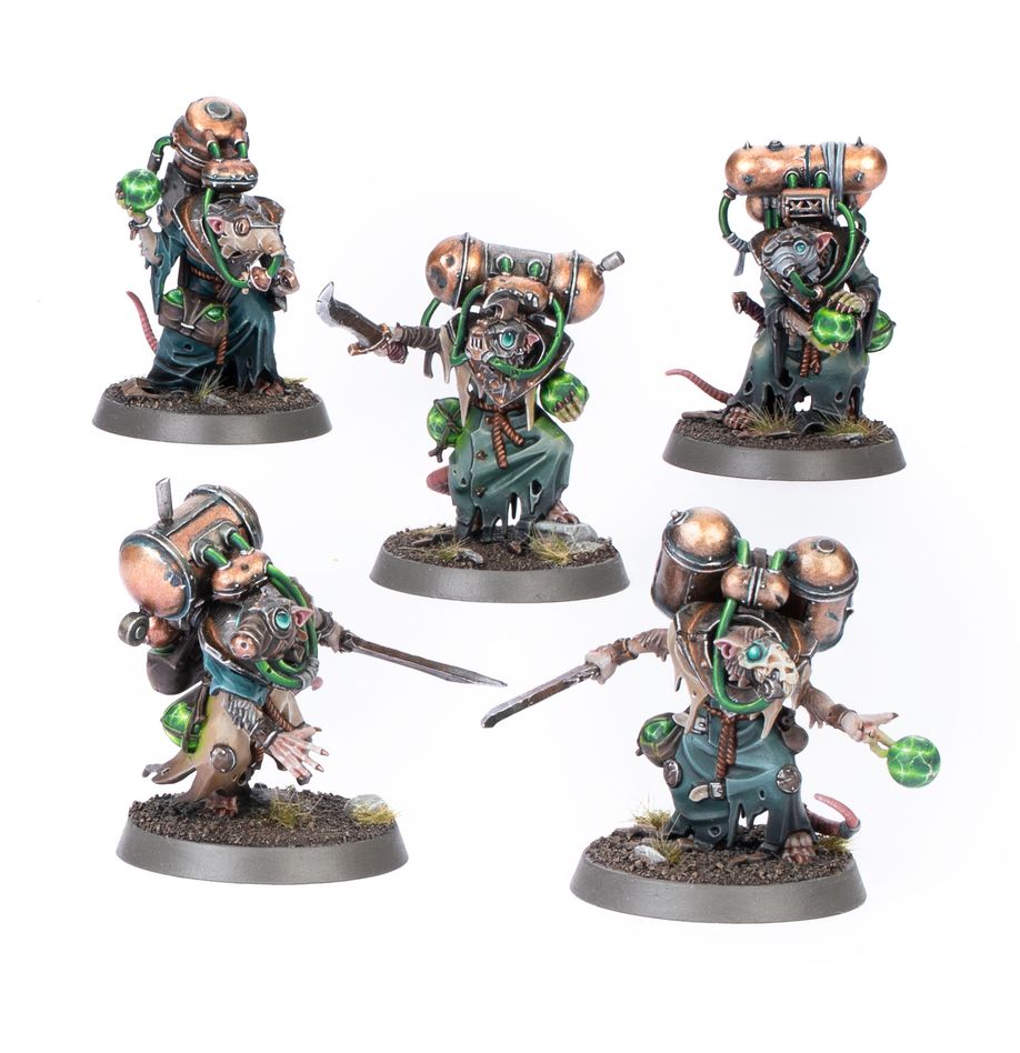 AGE OF SIGMAR: SKAVEN - ACOLITOS DEL VIENTO ENVENENADO