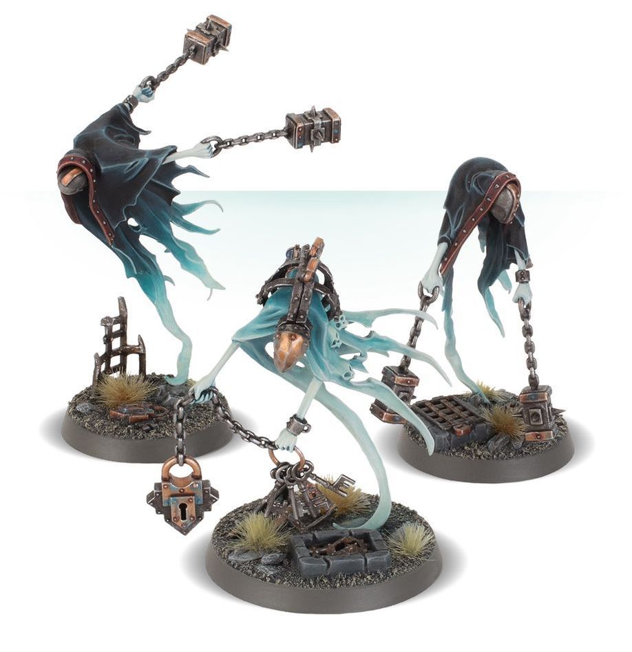 PREPEDIDO - PUNTA DE LANZA: NIGHTHAUNT CURSED SHACKLEHORDE