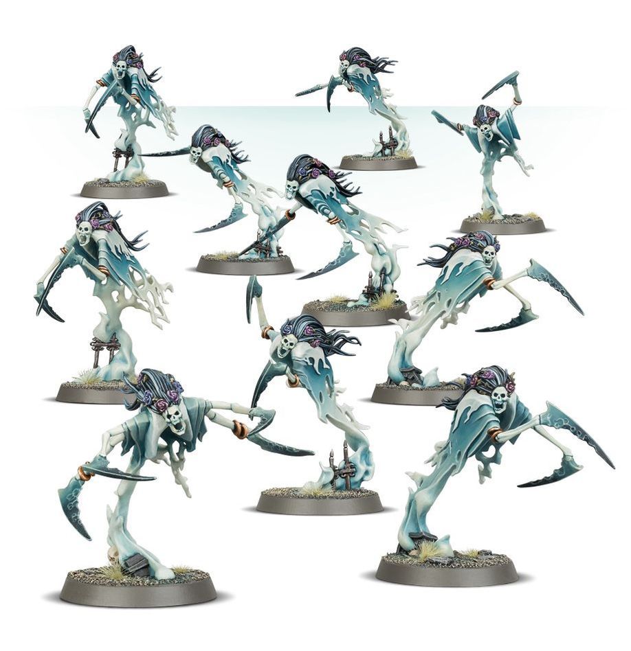 PREPEDIDO - PUNTA DE LANZA: NIGHTHAUNT CURSED SHACKLEHORDE