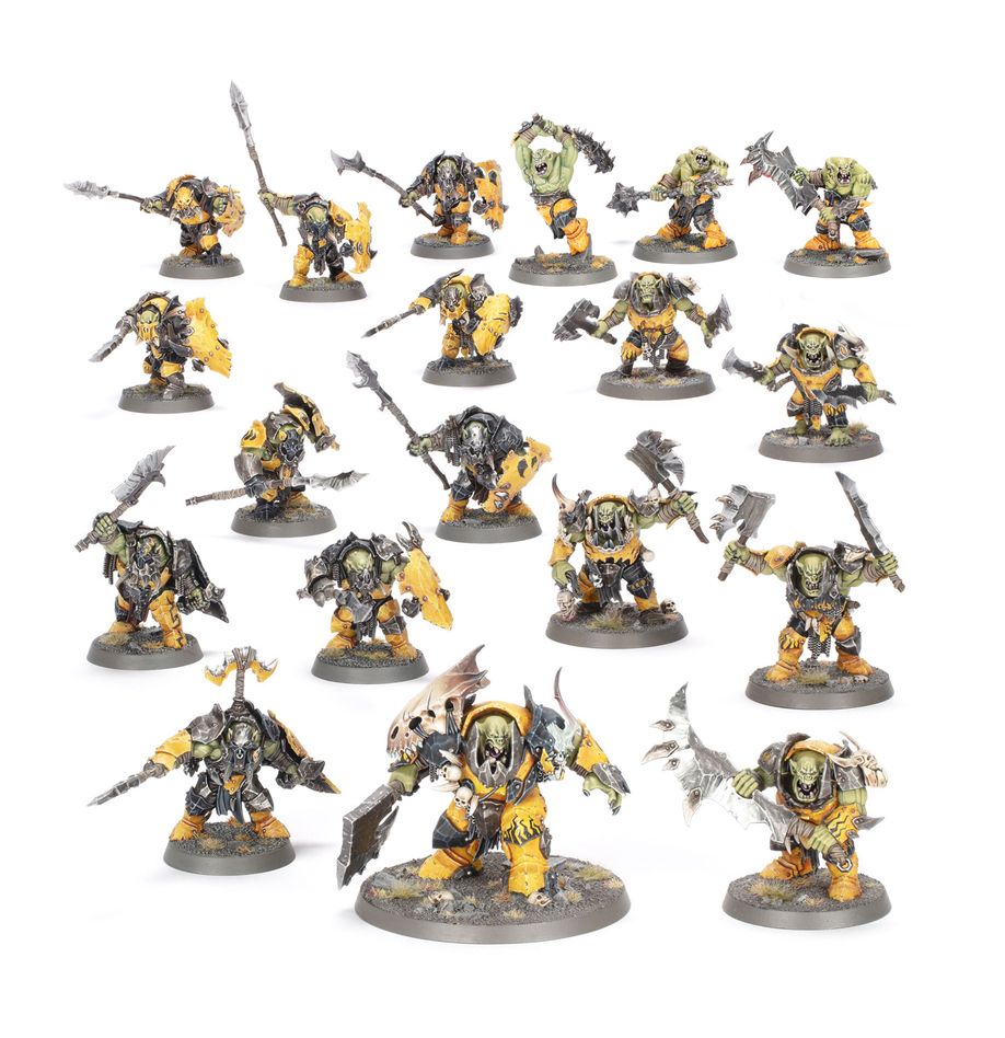 PUNTA DE LANZA: ORRUK WARCLANS - IRONJAWZ BIGMOB
