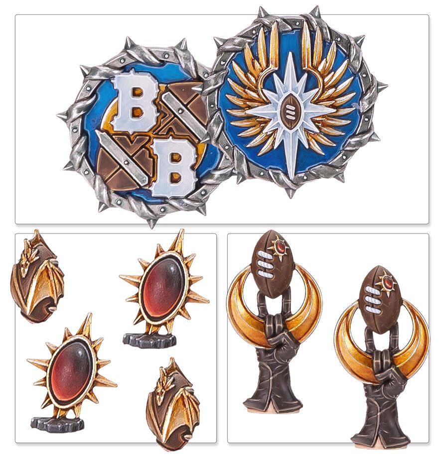 PREPEDIDO - BLOOD BOWL: Equipo High Elf: The Caledor Dragons