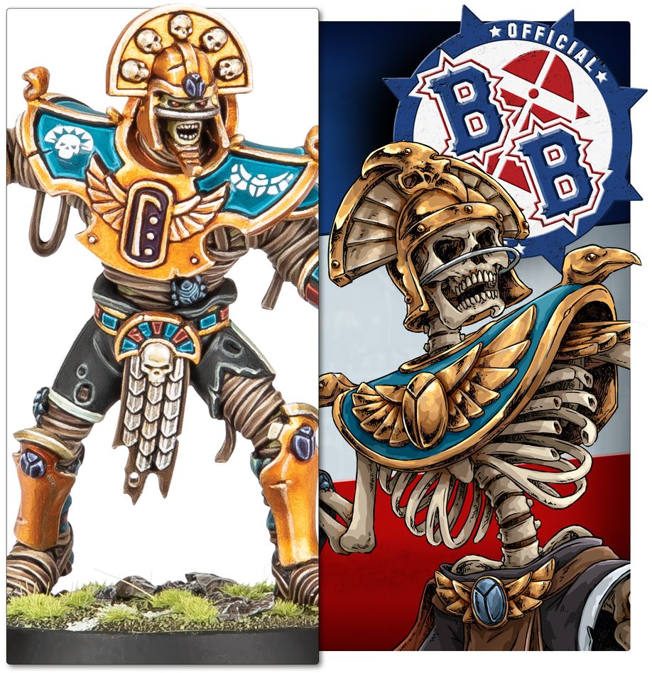 PREPEDIDO - BLOOD BOWL: TOMB KINGS - THE NEHEKHARA NIGTMARES