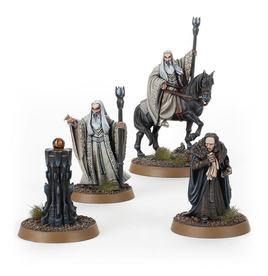 MIDDLE EARTH: SARUMAN THE WHITE & GRIMA