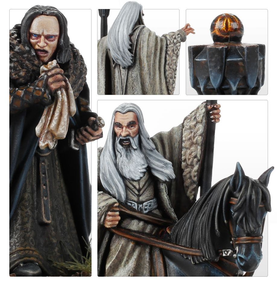MIDDLE EARTH: SARUMAN THE WHITE & GRIMA