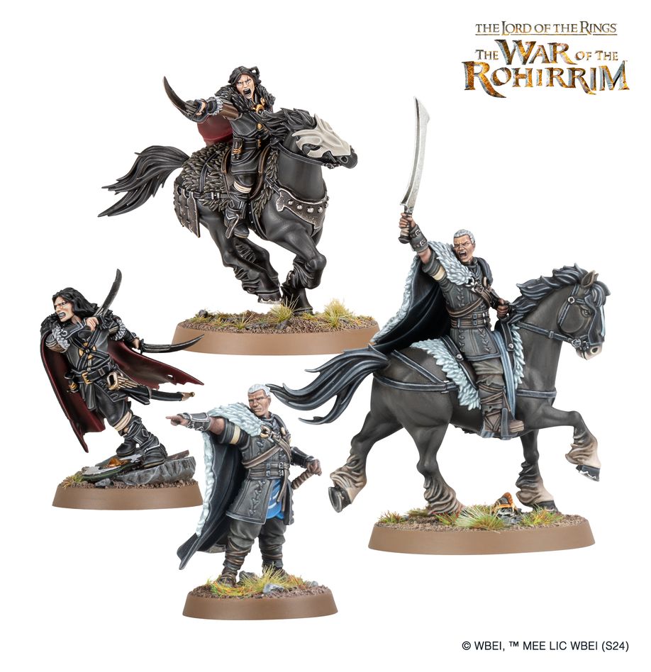 MIDDLE EARTH: WAR OF THE ROHIRRIM - WULF, HIDH LORD OF THE HILL TRIBES & GENERAL TARGG