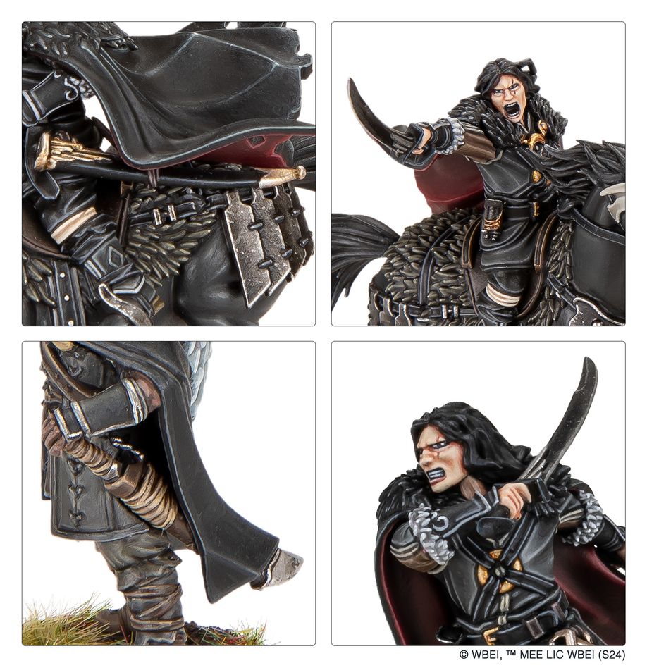 MIDDLE EARTH: WAR OF THE ROHIRRIM - WULF, HIDH LORD OF THE HILL TRIBES & GENERAL TARGG