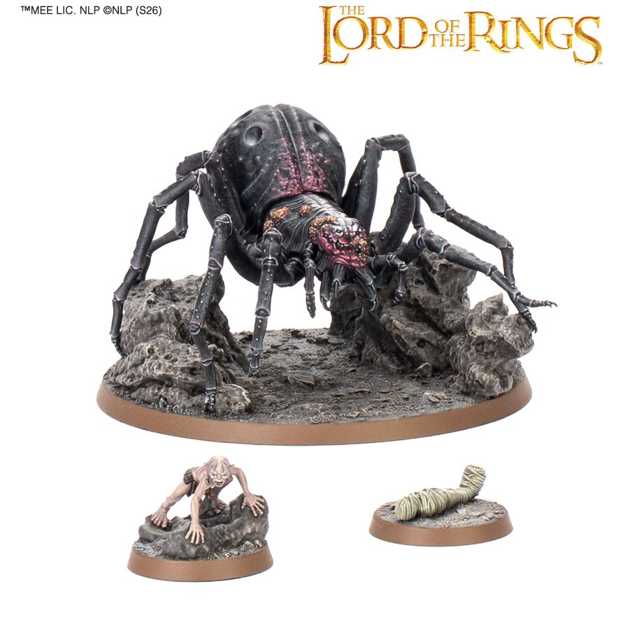 PREPEDIDO - MIDDLE EARTH: THE PATH OF CIRITH UNGOL- SHELOB & GOLLUM